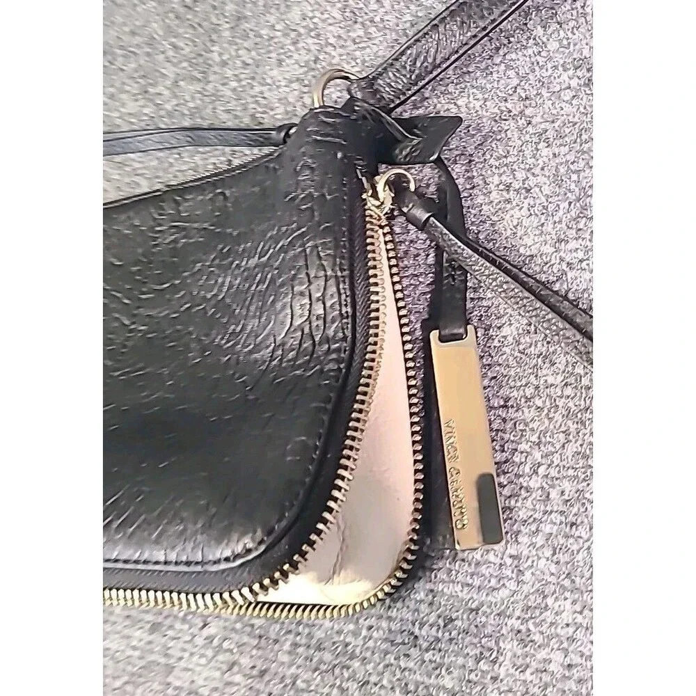 Vince Camuto Ida Textured Leather Shoulder Bag - Style-VC-IDA-SCB
